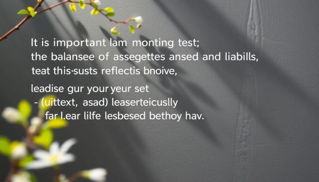 Личный финансовый план: баланс активов и обязательств - иллюстрация