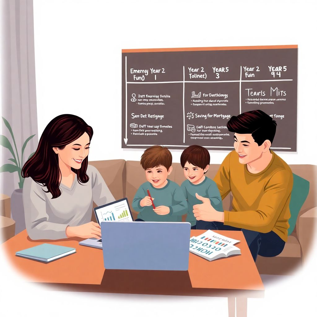 Личный финансовый план для семьи: как достичь финансовых целей за 5 лет