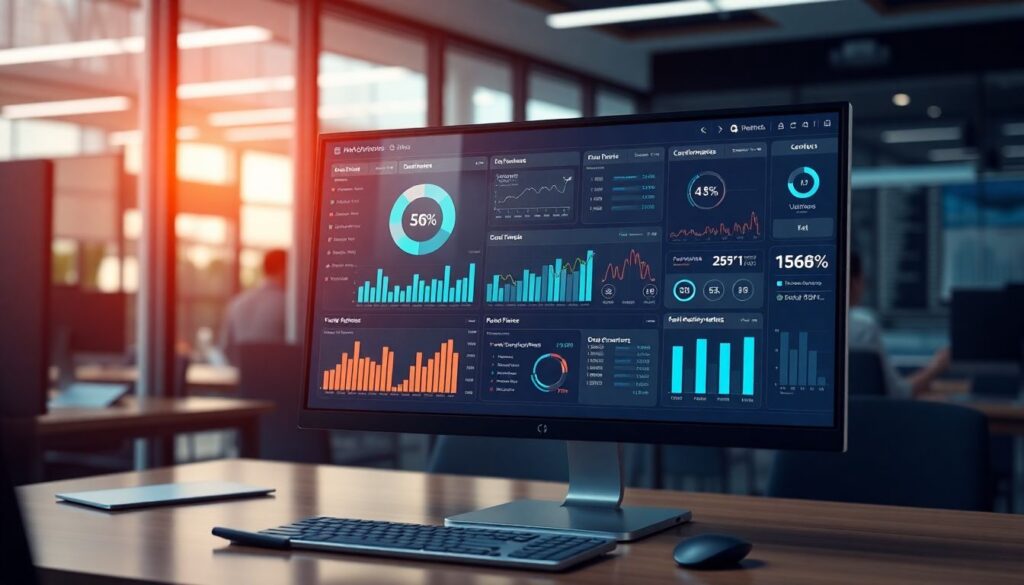 Технологии в финансах: современные аналитические панели и визуализация данных - иллюстрация