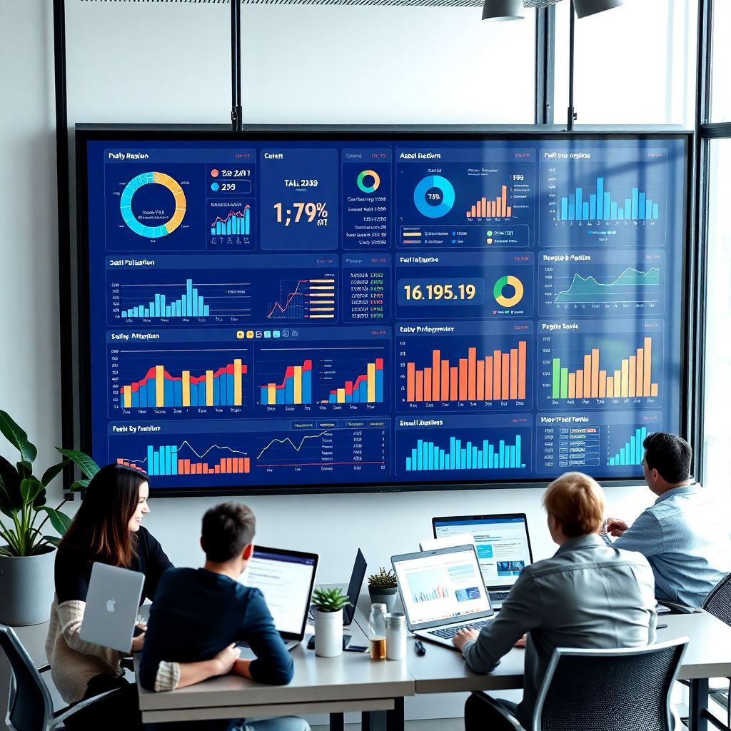 Технологии в финансах: аналитические панели и визуализация данных для решений