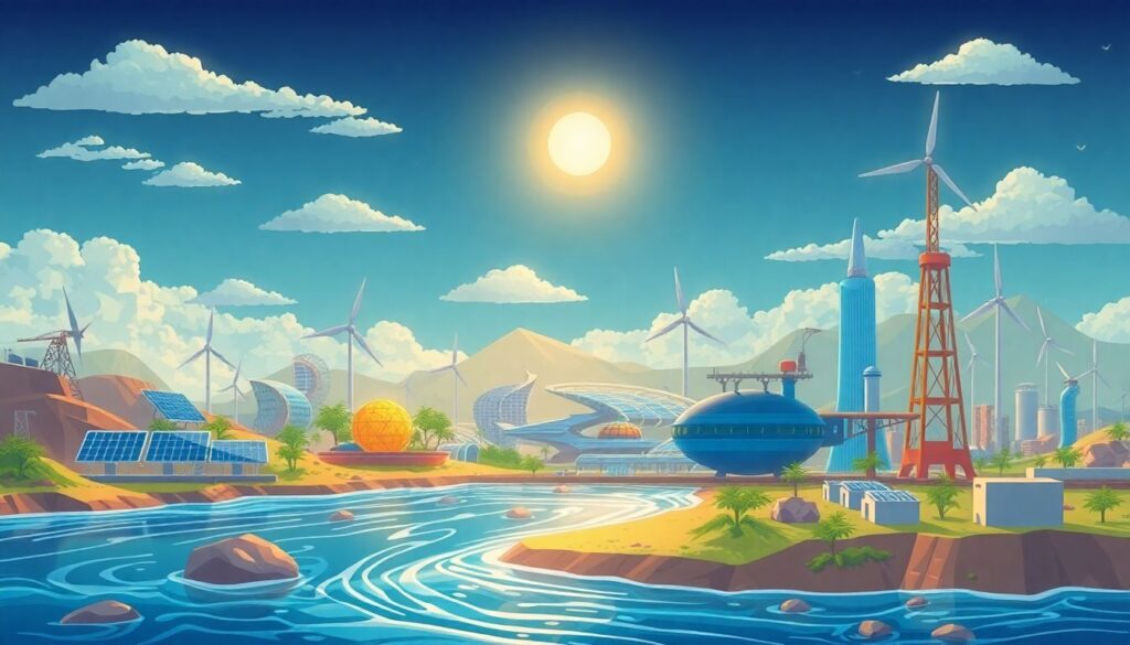 Инвестиции в сектора водных технологий и устойчивой энергетики - иллюстрация