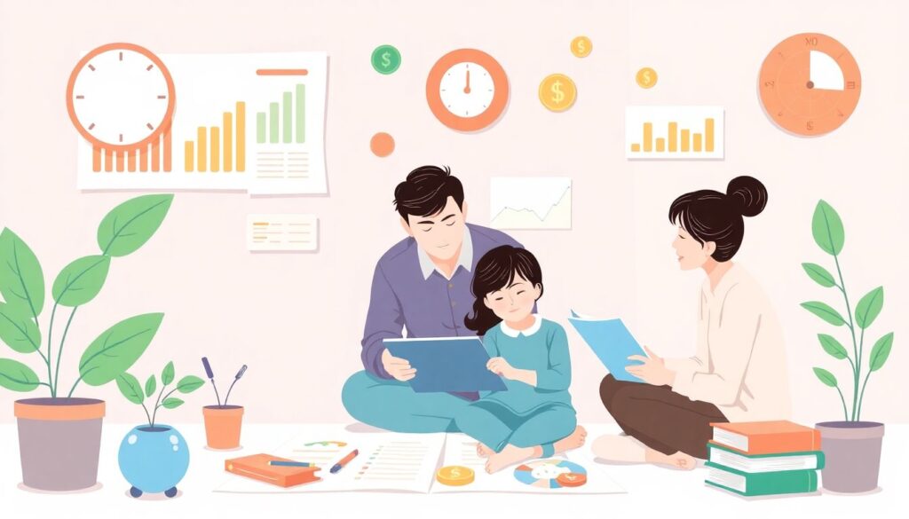 Личный финансовый план: планирование и контроль расходов на образование детей - иллюстрация