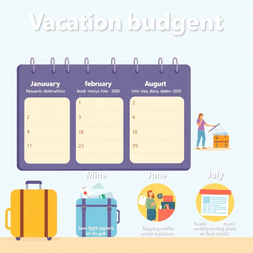 Как планировать отпуск по месяцам, чтобы грамотно распределить бюджет и избежать долгов