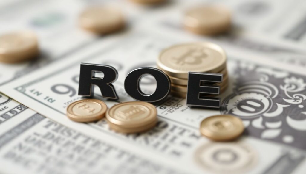 Финансовая аналитика: сравнение ROE разных компаний - иллюстрация