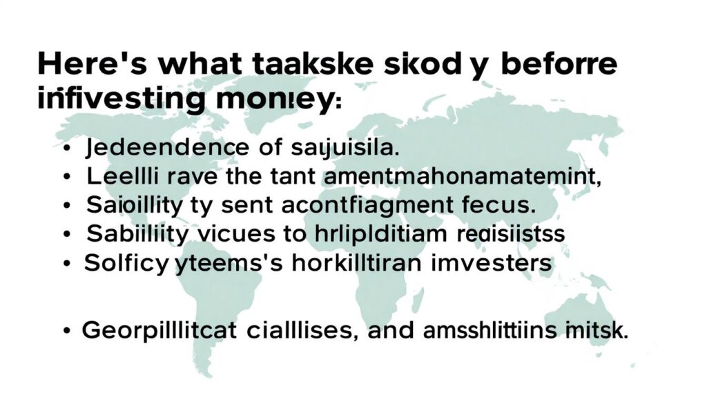 Инвестиции в развивающиеся рынки: оценка политики и рисков - иллюстрация