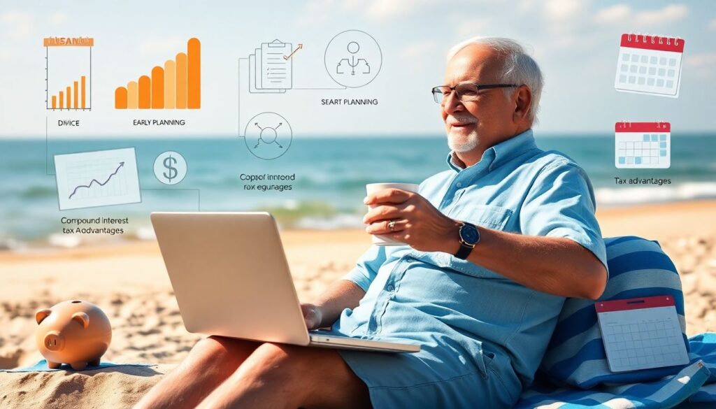 Личный финансовый план: планирование пенсионных выплат и налоговых льгот - иллюстрация