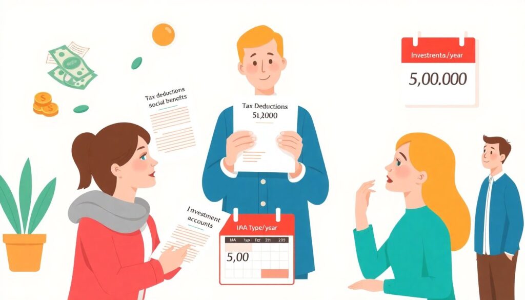 Личный финансовый план: планирование пенсионных выплат и налоговых льгот - иллюстрация