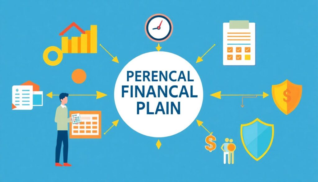 Личный финансовый план: страхование жизни и капитала для семьи - иллюстрация