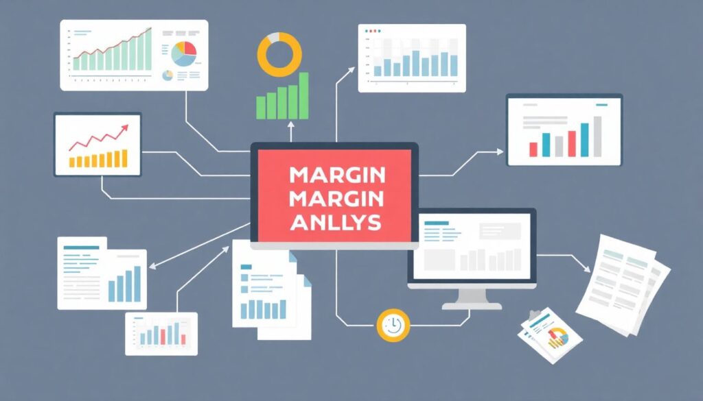 Финансовая аналитика: сравнение маржинальности в различных отраслях - иллюстрация