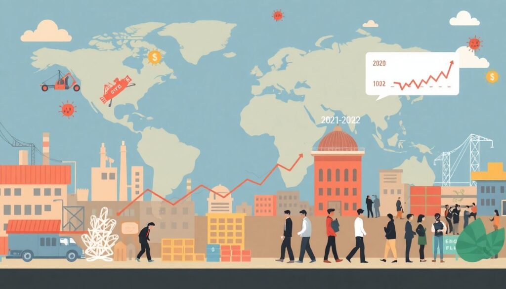 Новостной обзор: глобальные экономические данные и прогнозы - иллюстрация