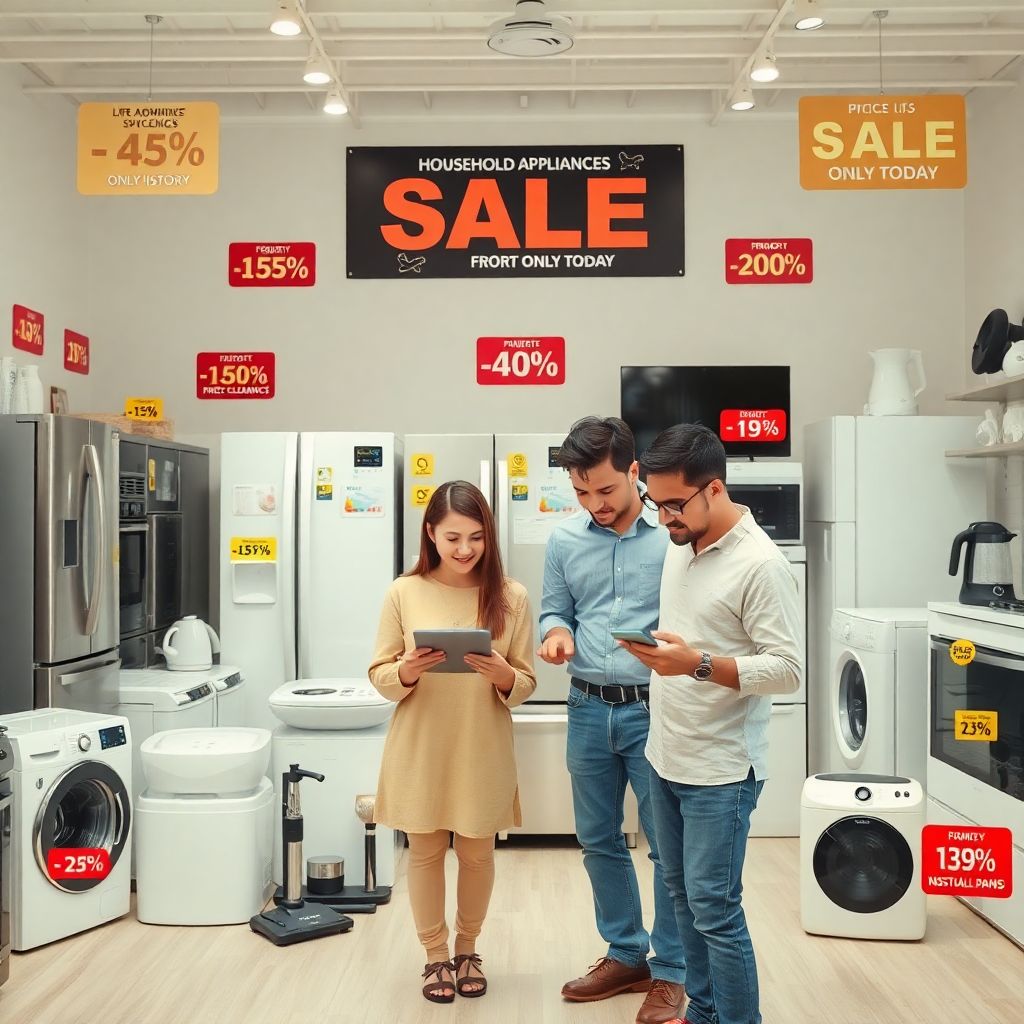 Покупки бытовой техники по акциям: как выгодно купить технику со скидкой