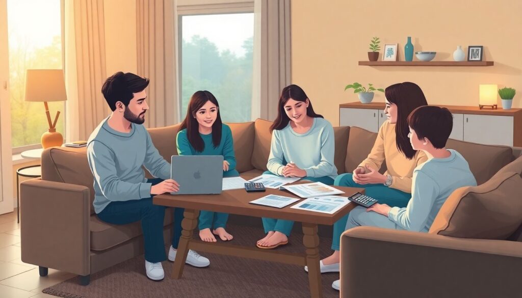 Как формировать личный финансовый план с учетом семейных целей - иллюстрация