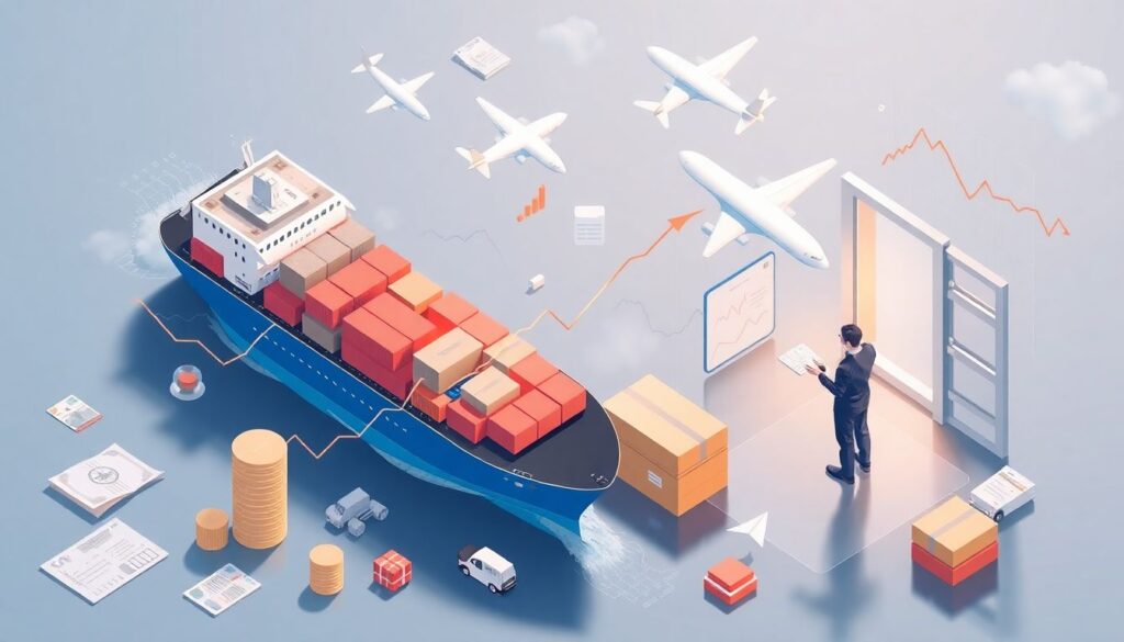 Инвестиции в акции компаний транспортного и логистического сектора: риски и возможности - иллюстрация