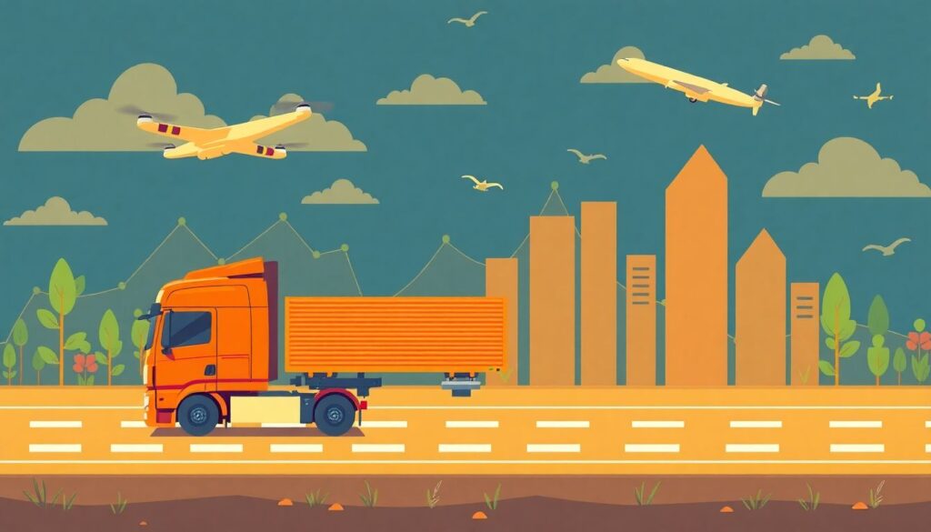 Инвестиции в акции компаний транспортного и логистического сектора: риски и возможности - иллюстрация
