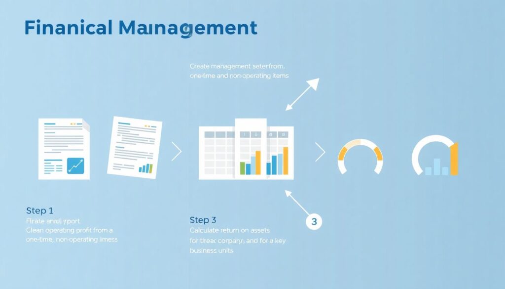 Финансовая аналитика: анализ операционной прибыли и рентабельности активов - иллюстрация