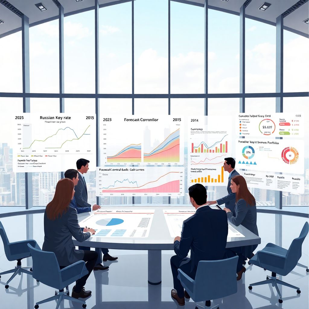 Эксклюзивная аналитика: прогнозы по динамике ставок ЦБ России в 2025 году