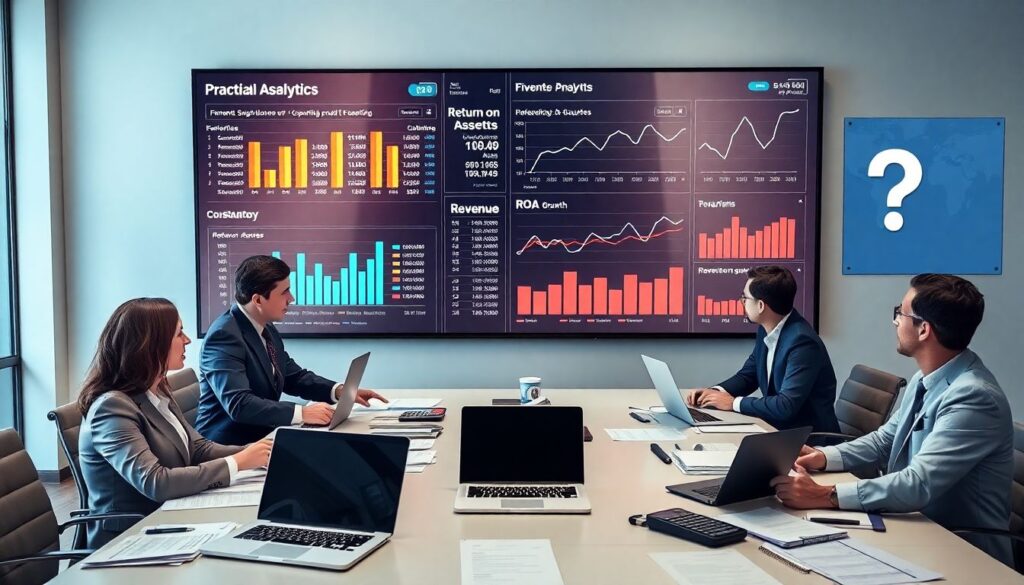 Финансовая аналитика: анализ операционной прибыли и рентабельности активов - иллюстрация