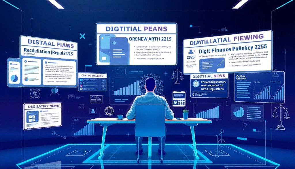Новостной обзор: регуляторные изменения и их влияние на цифровые финансы - иллюстрация