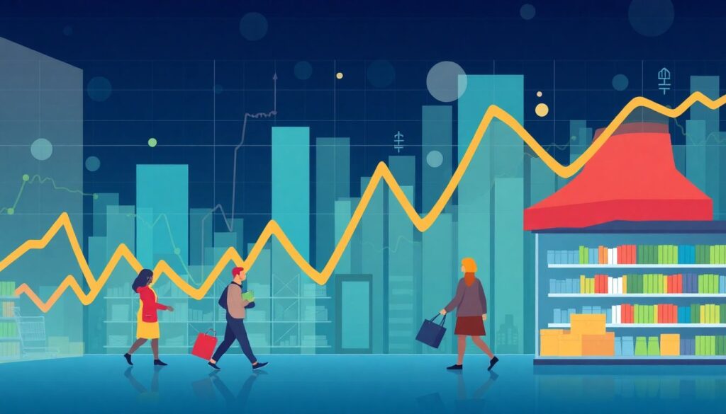 Инвестиции в акции компаний сектора услуг и розничной торговли - иллюстрация