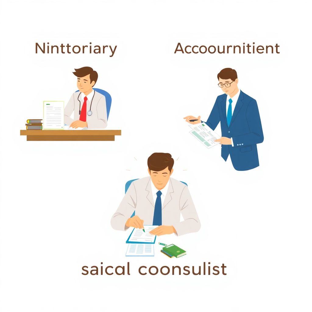 Как выбрать финансового помощника: нотариуса, бухгалтера или консультанта правильно