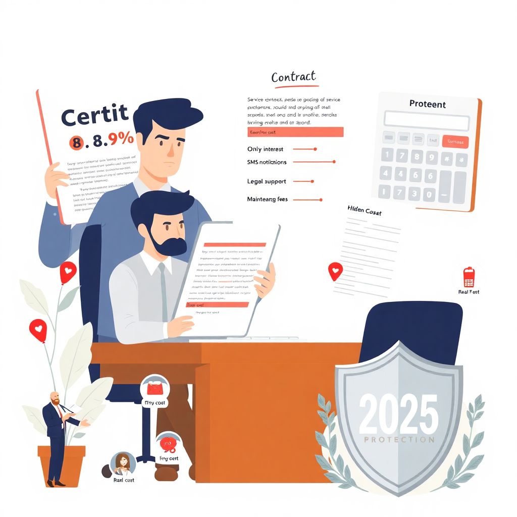 Как в 2025 году не попасть на скрытые платежи по кредиту и сохранить деньги