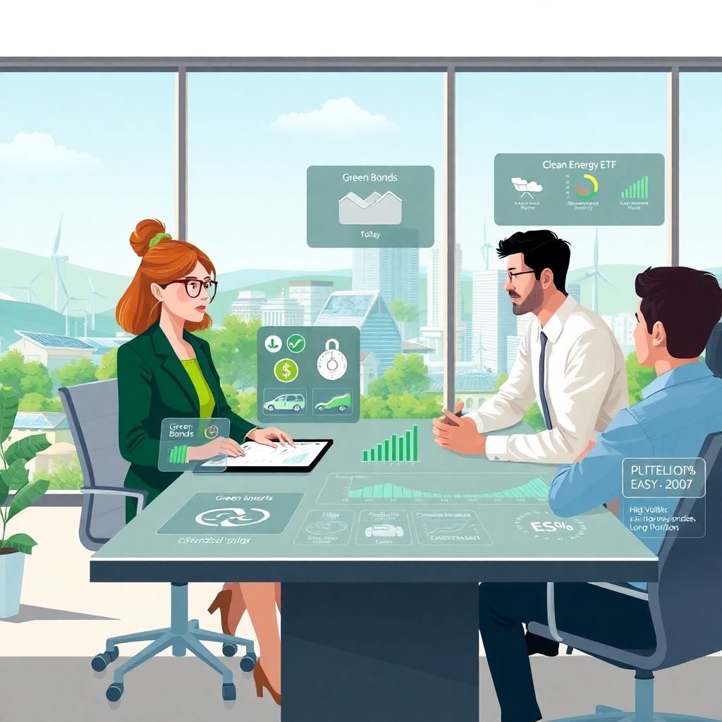 Инвестиции в устойчивые финансовые продукты: зелёные облигации и Esg‑фонды