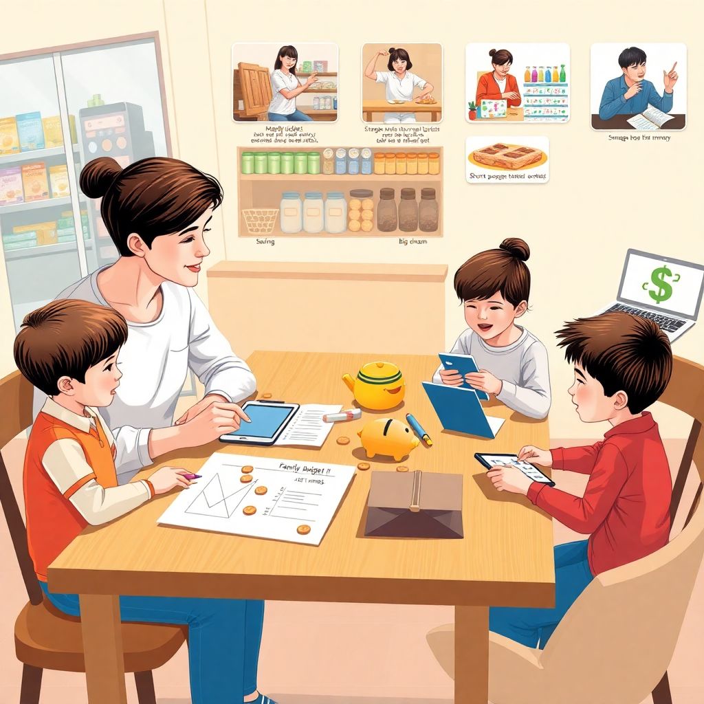 Как научить ребёнка разумно обращаться с деньгами: экономия и финансовое воспитание